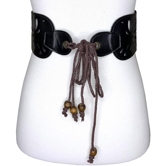 1665 Wide Waist Belt For Women, Leather Corset Dress Tunics main image 5